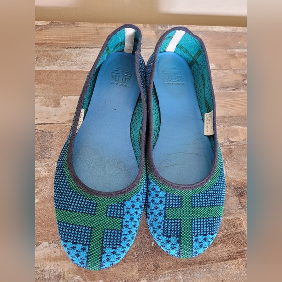 Tory Burch sport flats. - Picture 2 of 8